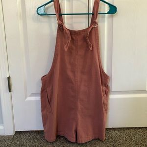 Pink Blush Overalls